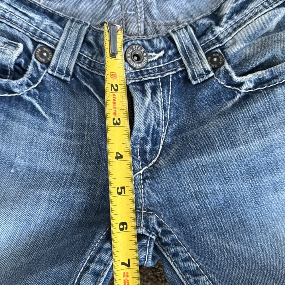BIG STAR Jeans The Buckle Sophie 24R Low rise Boot cut Designer Denim - Picture 5 of 9